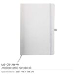 Antibacterial Notebooks MB 05 AB W