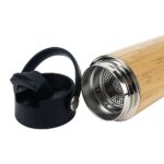 Bamboo Flask with Tea Infuser TM 011 BK 03
