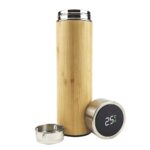 Bamboo Flask with Temperature Display TM 018 Main