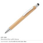 Bamboo Pen with Stylus EFP 100