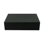 Black Plain Gift Box GB A3 BLK