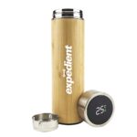 Branding Bamboo Flask with Temperature Display TM 018