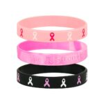 Breast Cancer Silicon Wristbands 014 BC Main