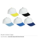 Brush Cotton Caps 01