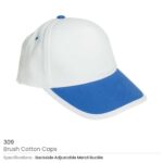 Brush Cotton Caps 309