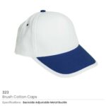 Brush Cotton Caps 323