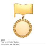 Flag and Medal Badges 2080 01 2