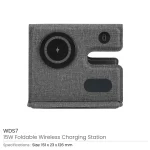 Foldable Wireless Charging Station WDS7 Details