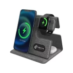 Foldable Wireless Charging Station WDS7 with Branding