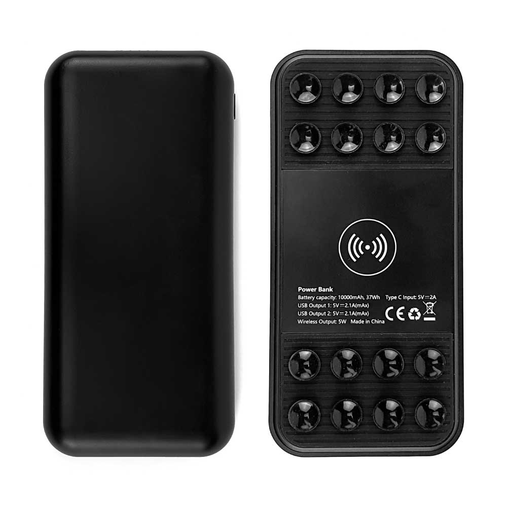 Light Up Wireless Powerbank JU WPB M10000 BK Main