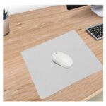 Non Slip White Fabric Mousepads 262 02