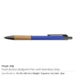 Pen with Bamboo Grip PN46 RBL