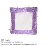 Personalized Pillows 707 Purple 1