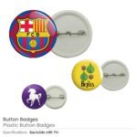 Plastic Button Badges 01