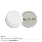 Plastic Button Badges 623 P