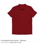 Polo Shirts maroon 1