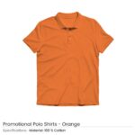 Polo Shirts orange 1