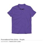 Polo Shirts purple 1