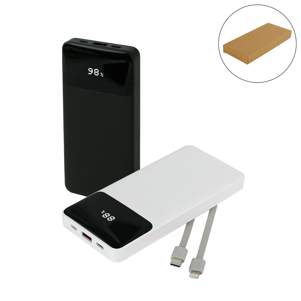 Powerbank with LED Display 10K mAh PB 10K Blank