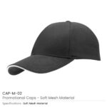 Promotional Caps CAP M BK