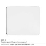 Rectangle Mouse Pads 266 B 1
