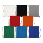 Recycled Cotton Drawstring Bags CSB 09 RE Blank