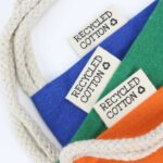 Recycled Cotton Drawstring Bags CSB 09 RE String