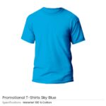 Tshirts Sky Blue 1