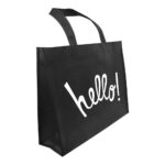 black non woven bags nw a4h bk mtc