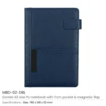 Dorniel A5 PU Notebook MBD 02 DBL