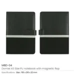 Dorniel A5 Size PU Notebooks MBD 04 Details