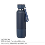 Multi Function SS Bottles 500ml TM 073 NBL
