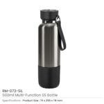 Multi Function SS Bottles 500ml TM 073 SIL