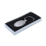 Oval Metal Keychains 20 02