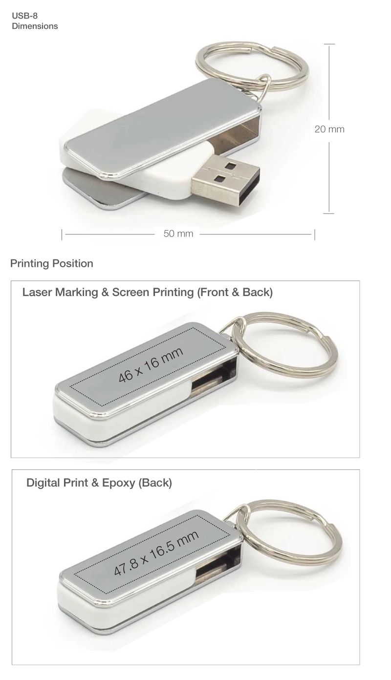 Printing on USB 8