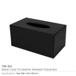Tissue Box TSB BLK Details