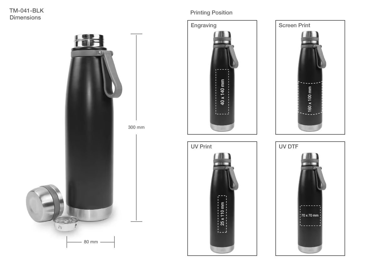 Vacuum Bottles TM 041 details