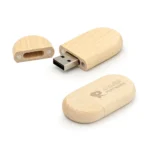 Wooden USB 13 with Branding
