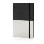 A5 Two Color Notebook PU Leather
