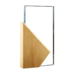 Rectangle Wooden Crystal Award CR 61 02