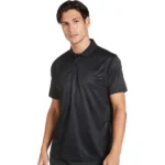 fresh polo shirt uv protection black