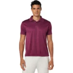 fresh polo shirt uv protection maroon