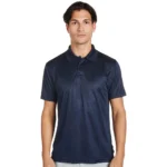 fresh polo shirt uv protection navy blue