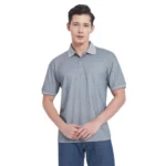 light grey polo t shirt