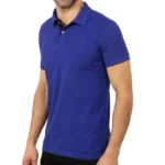 santhome polo shirt royal blue black pw
