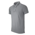 santhome secure polo shirt grey melange pw