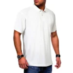 shield polo shirt with heiq viroblock tech white pw