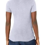 womens polo shirt grey melange pw 2