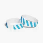wristband stack blue strip